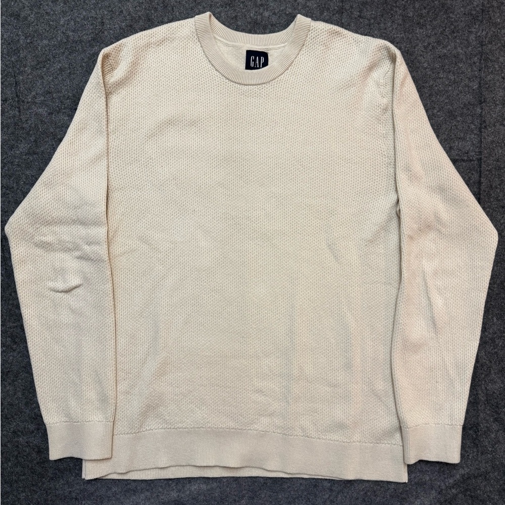 Cream Gap crewneck sweatshirt, Size Large